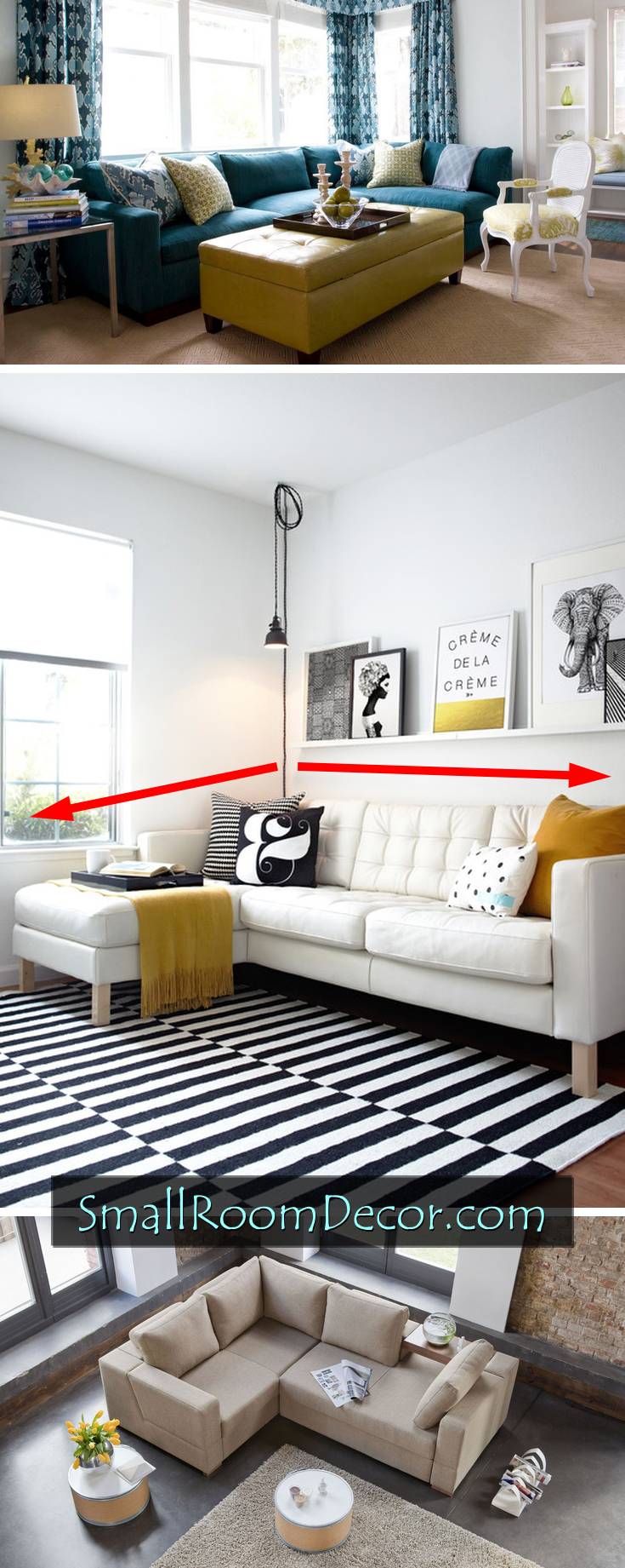 7 Couch Placement Ideas For A Small Living Room