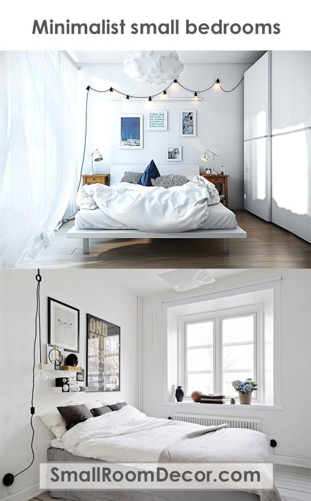 minimalist small bedroom
