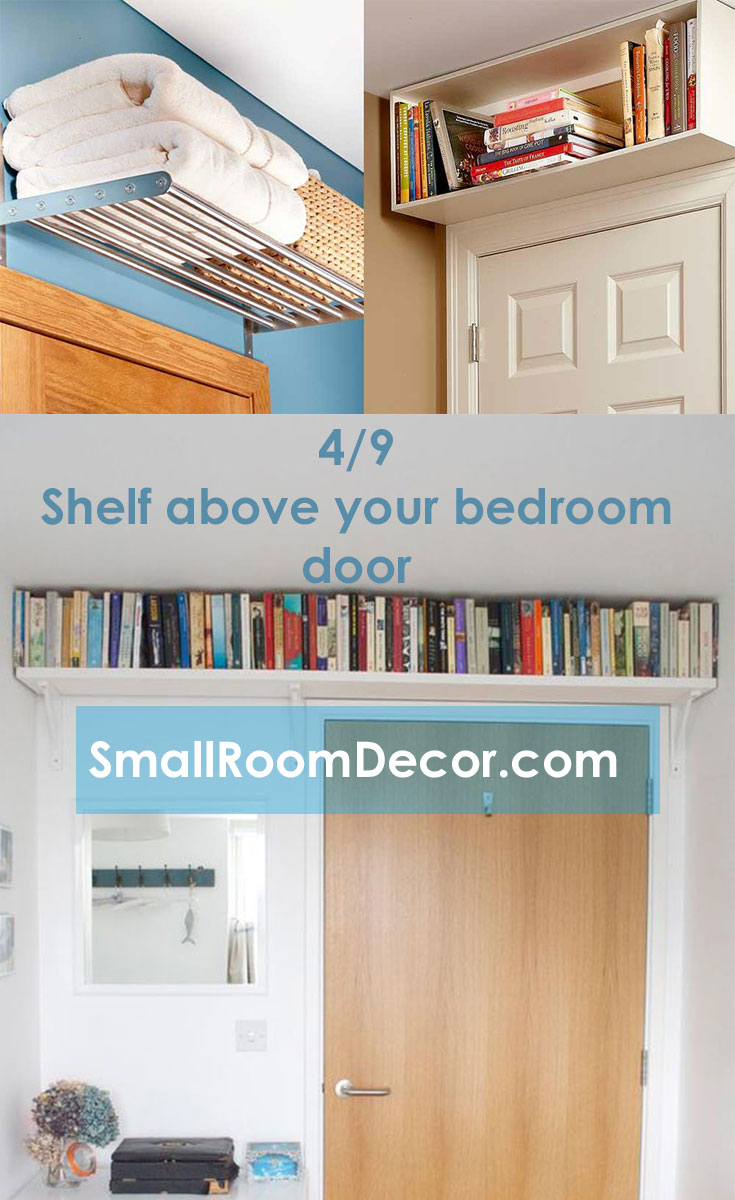 #Shelf above your #bedroom door