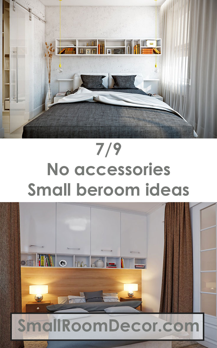 #Smallbedroomideas no accessories