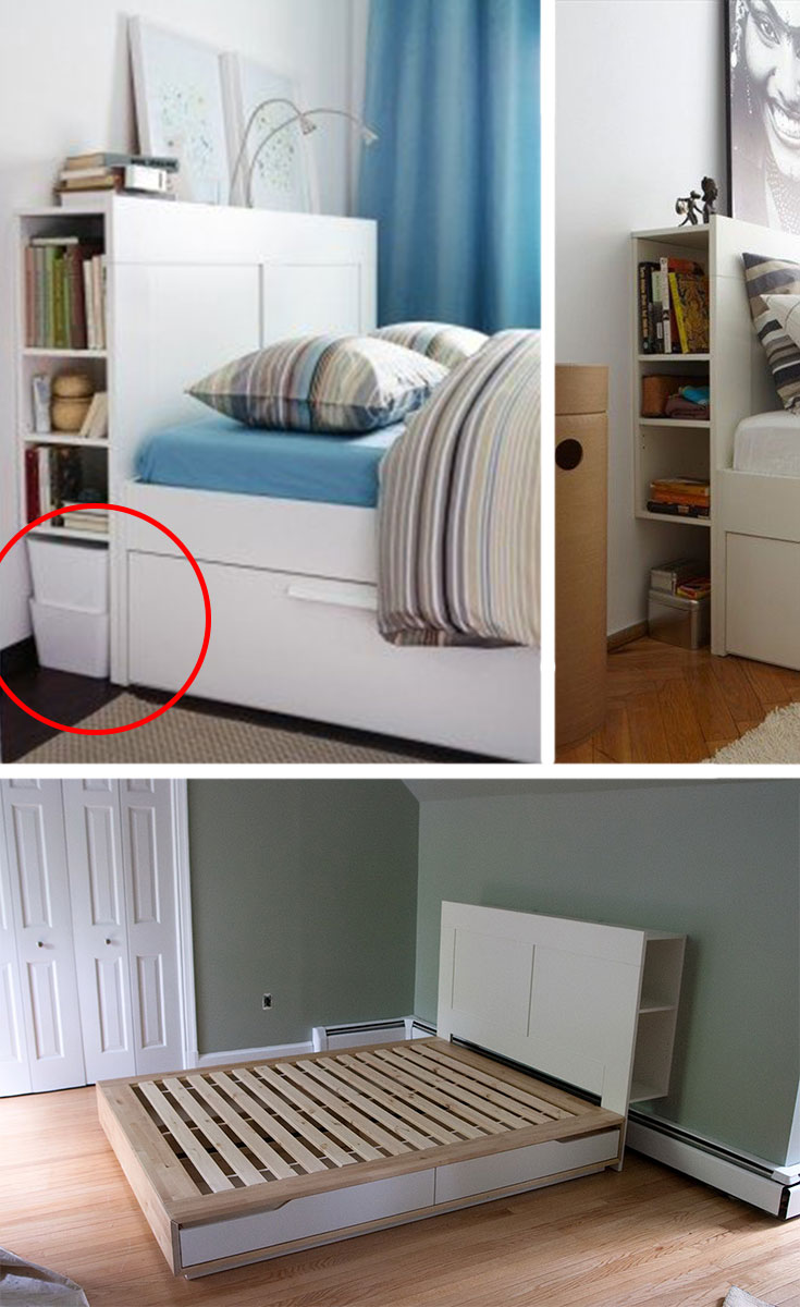 Top 9 Small Bedroom Storage Ideas In 2019 Organization Hacks