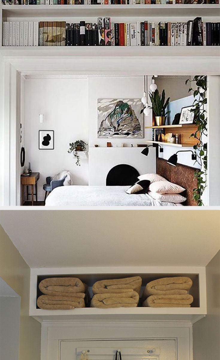 #smallbedroomstorageideas