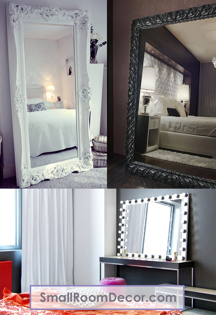 #mirrors ideas for small bedroom