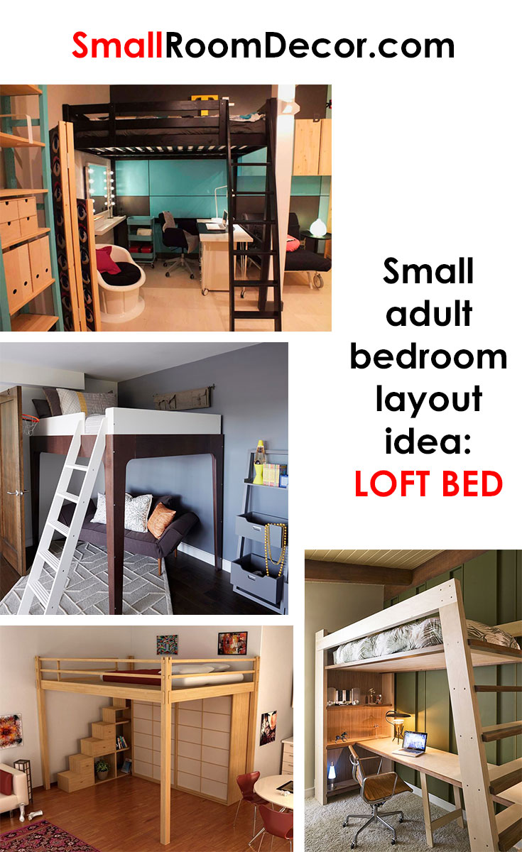 very small bedroom layout