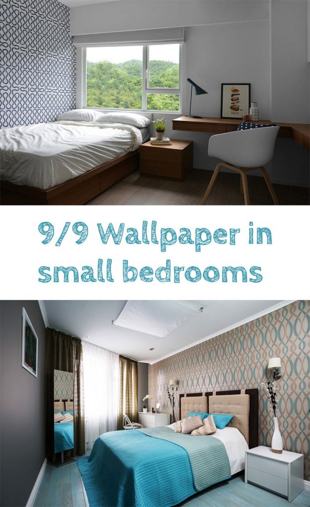 9 Small Bedroom Color Ideas 35 photos + accent wall paint combinations