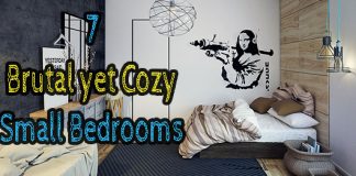 7 Brutal yet Cozy Small Bedrooms that will make you love Modern Styles Brutal yet cozy small bedroom design ideas #smallbedroom #modernbedroom
