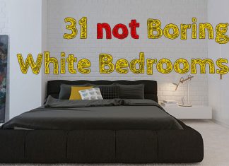 That’s why White Bedrooms aren’t Boring: 31 photos Not boring white bedrooms #designing #whitebedroom #smallbedroom