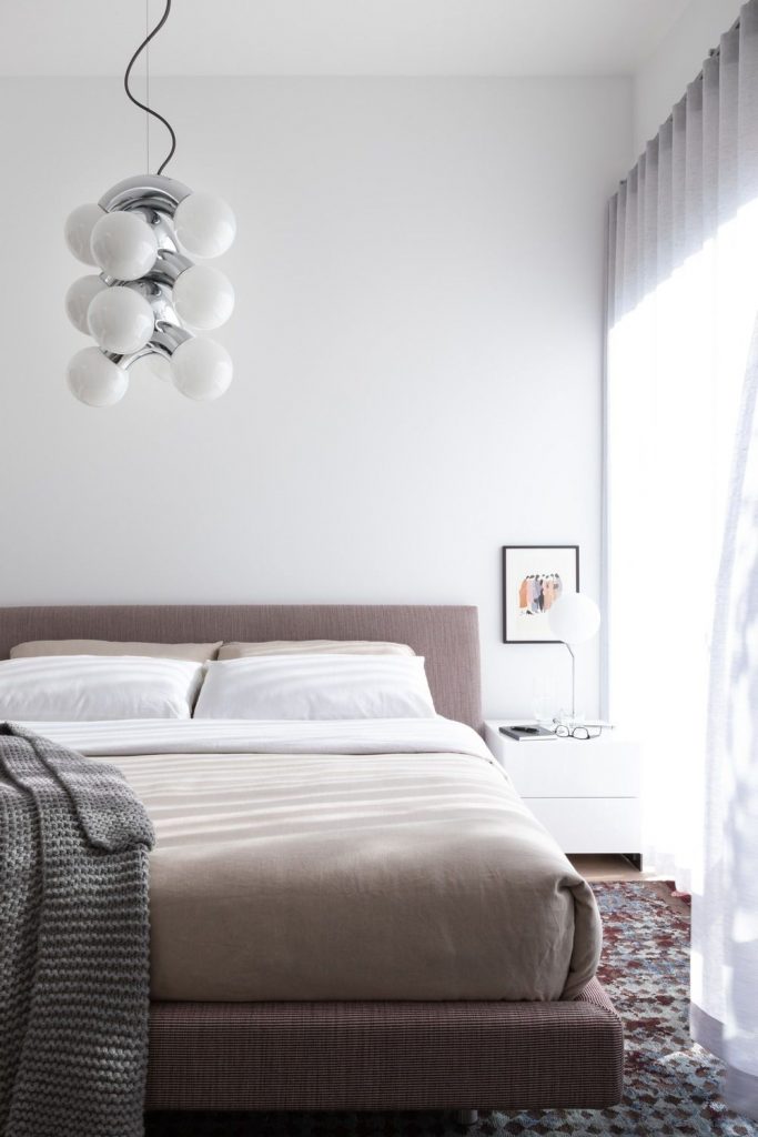 Pendant Lights as decorating idea for small bedroom #luxuryfurniture #lightingideas #lightingdesign