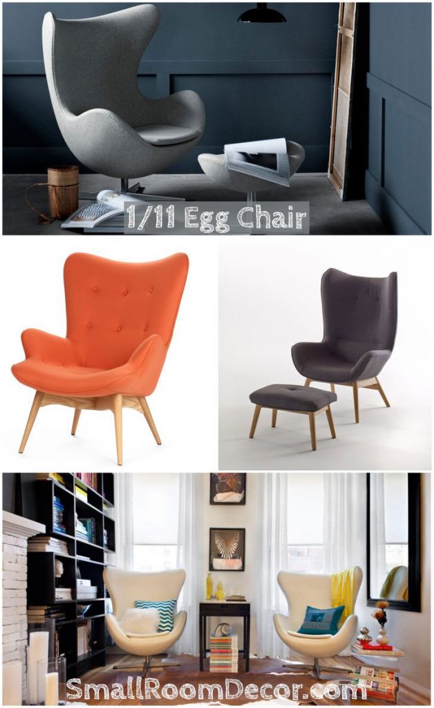 Swing egg chair for contemporary living room #eggchair #chairlivingroom #livingroomsofa