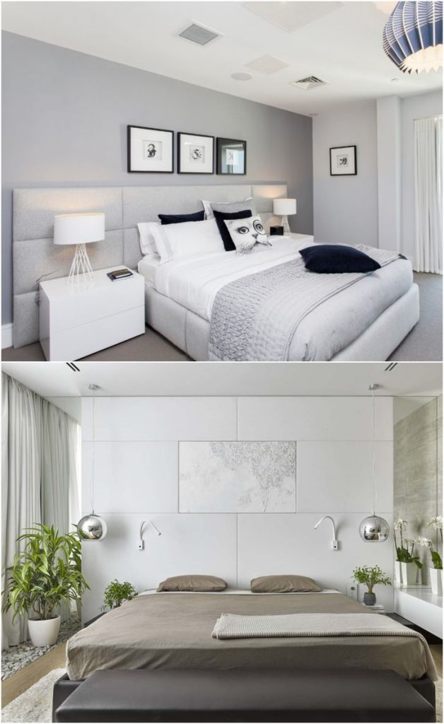 white bedroom ideas modern #designhouse #lamp #bedroomdecorideas