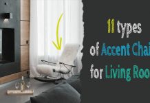 11 types of accents chairs for living room 11 Types of #accentchairs for small living room